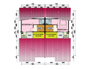 Mezzanine Floor Plan for 14398 & 14399